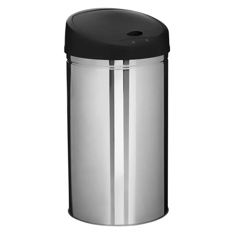 Poubelle Automatique Sensor 42L En Métal Inox