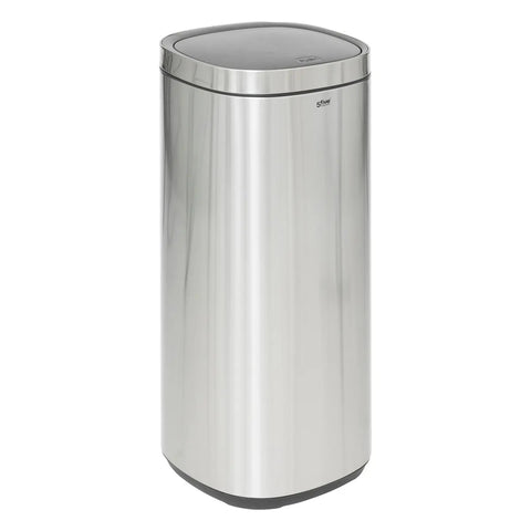 Poubelle De Cuisine Haute Ronde 50L Inox