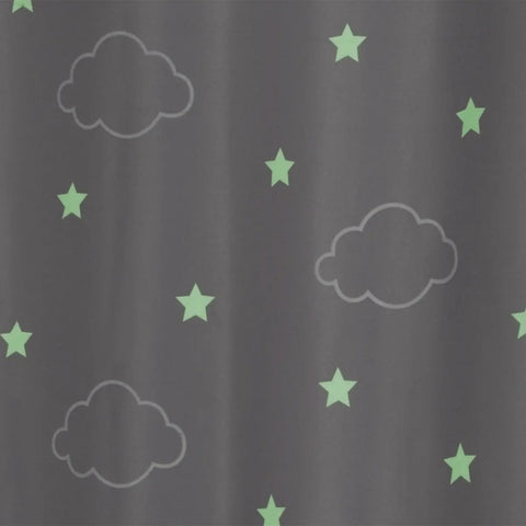 Rideau Occultant Pour Enfant Nuage Gris