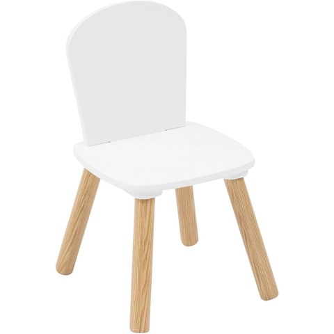 Set Table Avec 2 Chaises Alex Pour Enfant Blanc