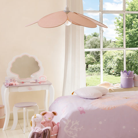 Suspension Chambre D'enfant Avec Pétales D64 Rose