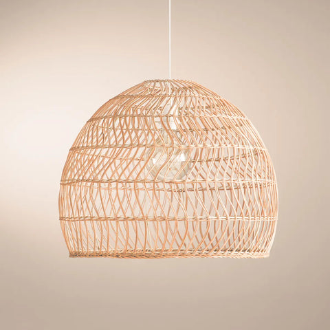 Suspension Joy D58 En Rotin Naturel