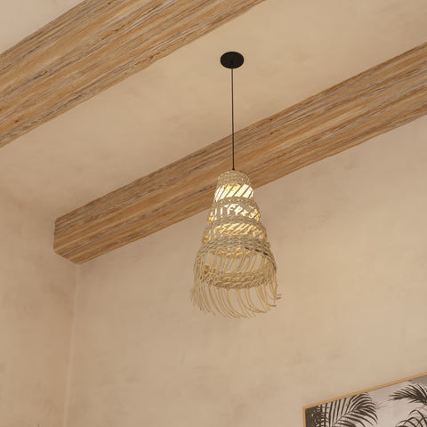 Suspension Lahys H38 Roseau Naturel