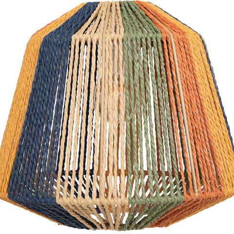 Suspension corde Jily D29 Marrakech Multicolore