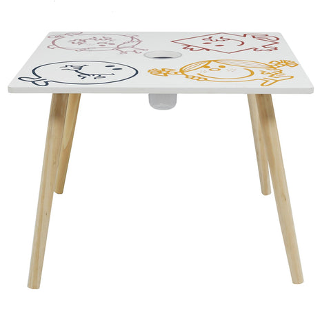 Table Enfant Avec Pot A Crayon Monsieur Madame