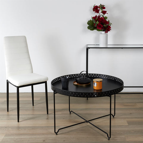 Table D'appoint Ronde Noire