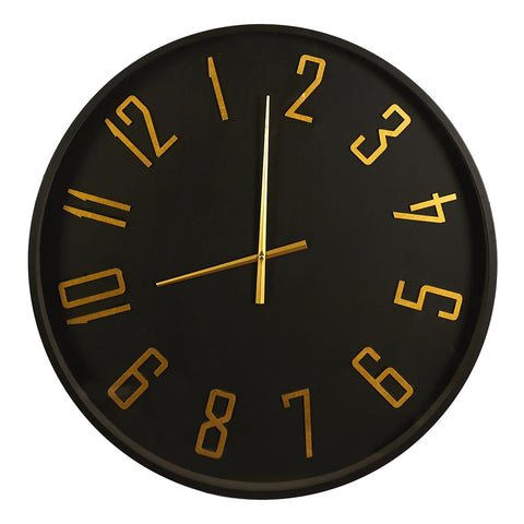 Table Horloge Silencieuse D70 Lounge Noir