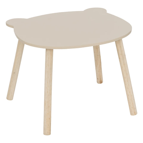 Table Pour Enfant Douceur Ourson Marron