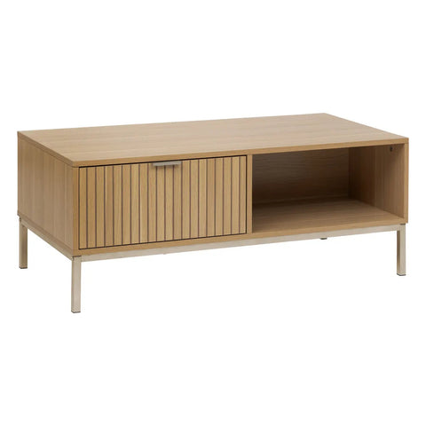 Table basse 1 tiroir Tasso Beige