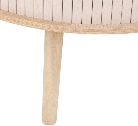 Table basse 2 portes Nyos Beige