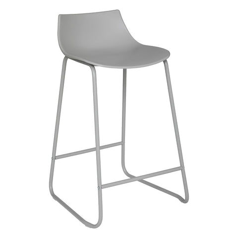 Tabouret De Bar Îlot Otac Polypropylène Gris