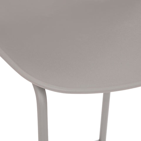 Tabouret De Bar Îlot Otac Polypropylène Gris