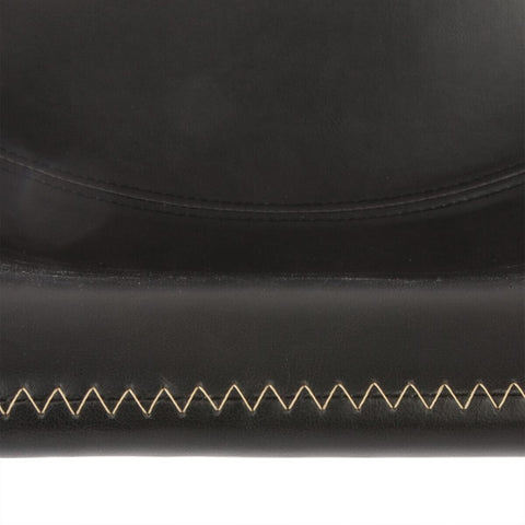 Chaise De Bar Effet Cuir Lois Noire