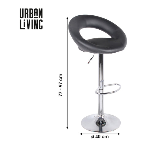 Tabouret De Bar PU We Love Noir