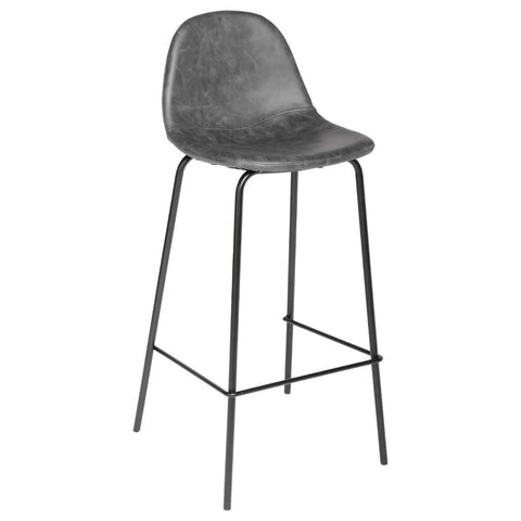 Tabouret De Bar Vintage Vladi Gris