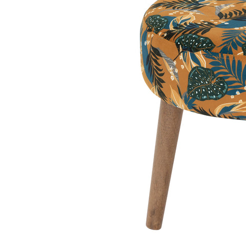 Tabouret De Jungle Sango Ocre