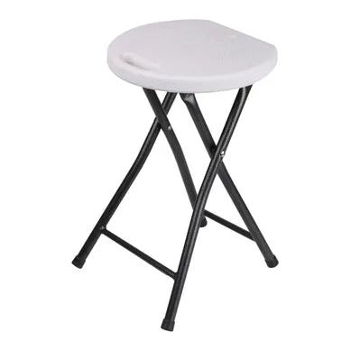 Tabouret Pliable D30 Blanc