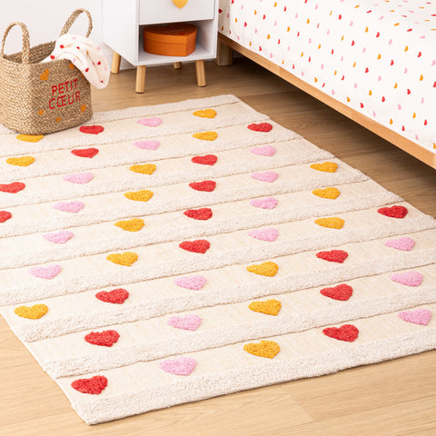 Tapis Enfant Rectangulaire Amour 120x170