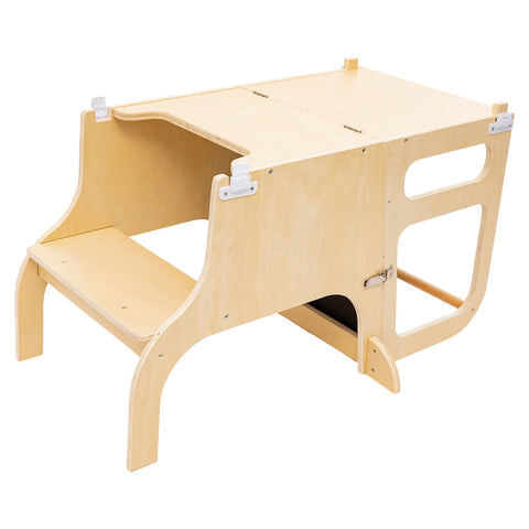 Tour D'observation transformable bureau bois