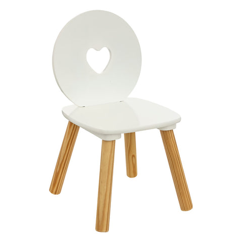 chaise amour coeur enfant