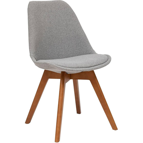 chaise scandinave grise