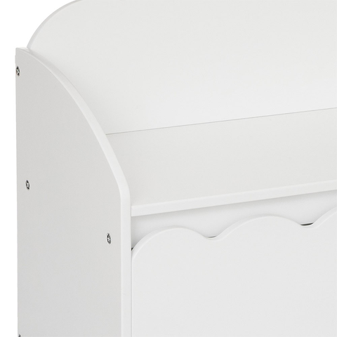 Banc Coffre Douceur Nuage Blanc