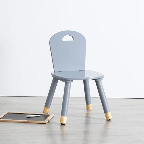 Chaise Enfant En Bois Douceur Gris