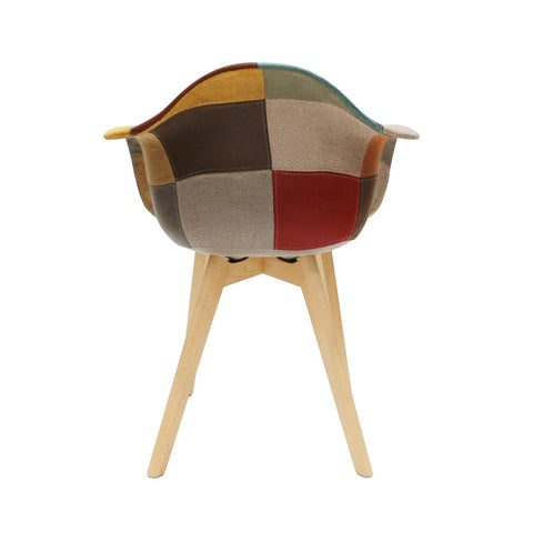 Lot de 6 Fauteuils Louisiane Multicolore