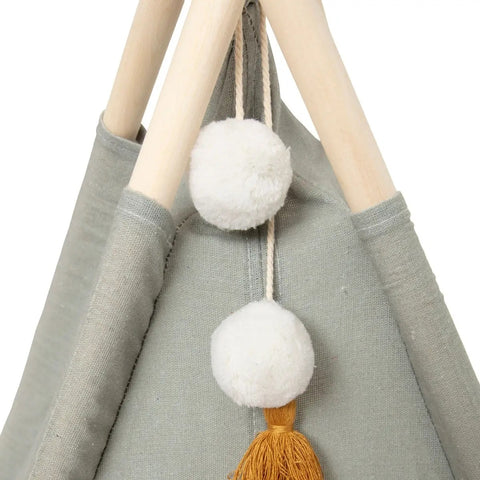 Tipi enfant Wapi Bleu Gris